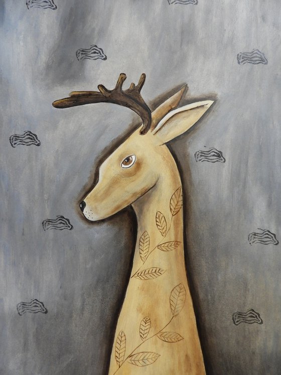 The deer