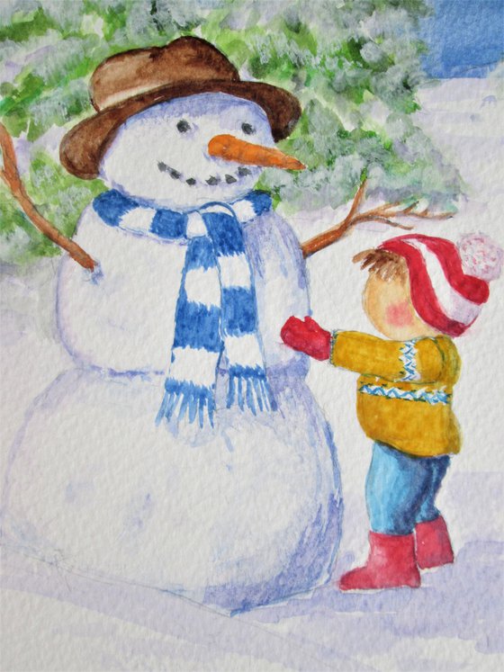 Snowman and me