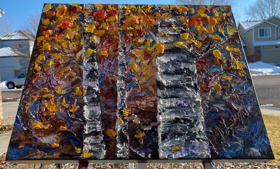Russet Autumn Birch