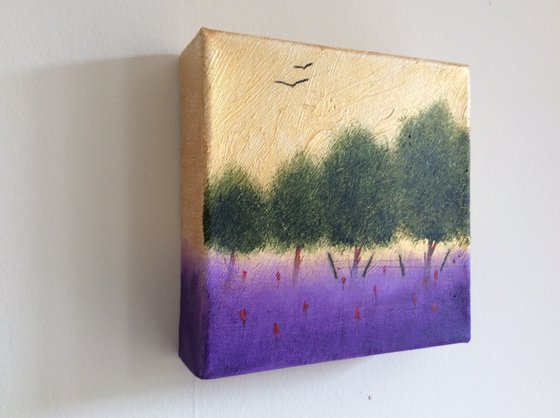 “Flying Across The Provence” Miniature Size 15x15x4cm
