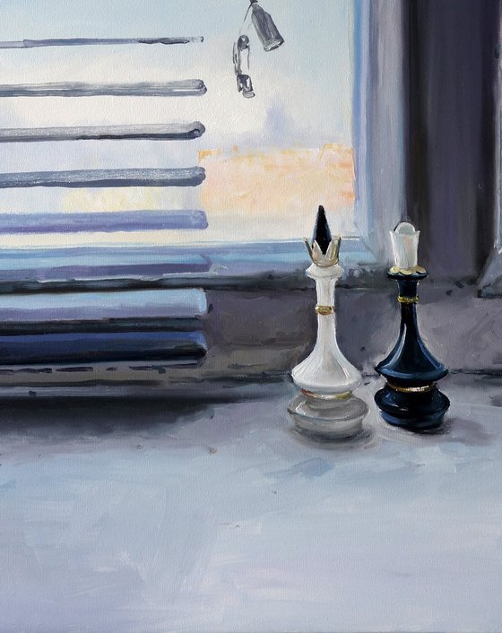 King, Queen, and Pins