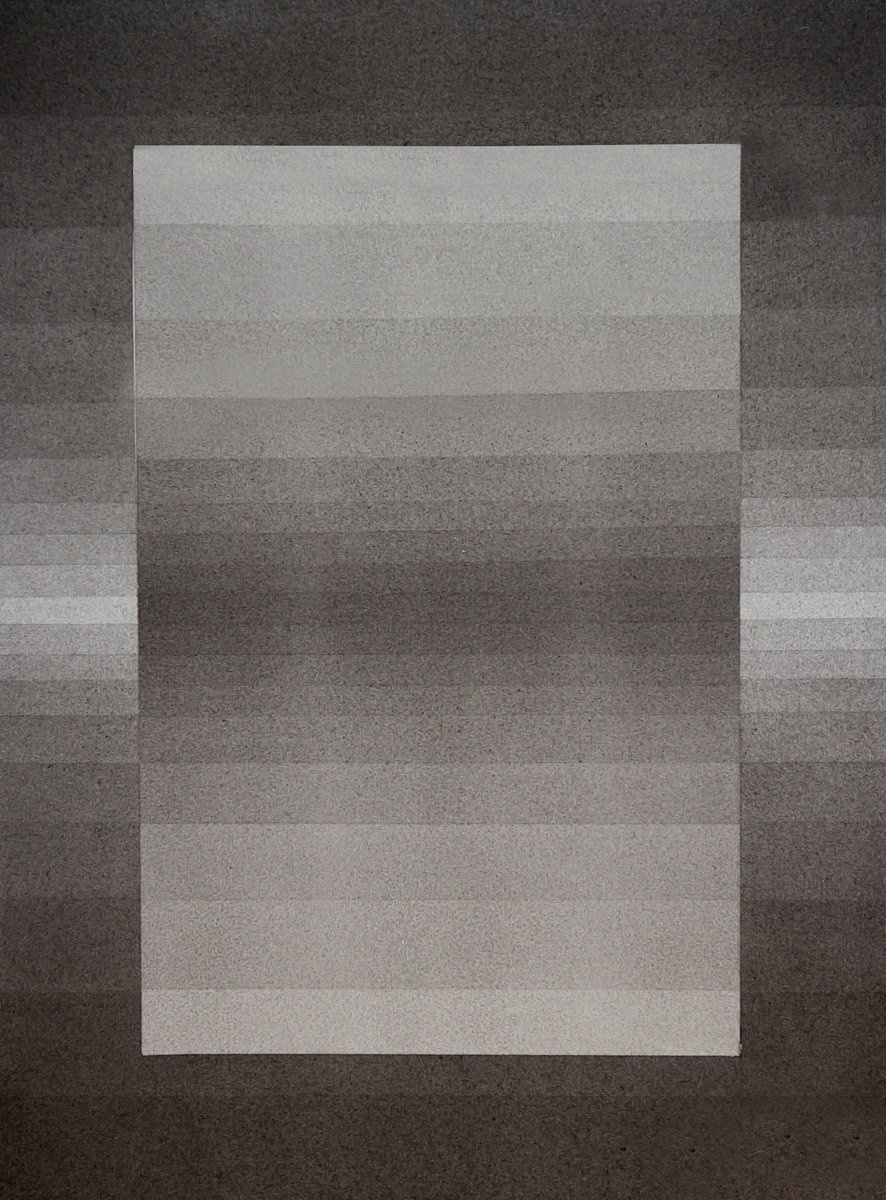 Geometric Abstract Acrylic Painting By Catia Goffinet, 12 X 16, Two Sides 14, Original Artwork