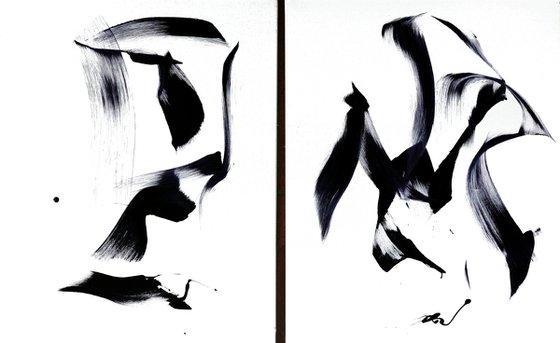 Yin & Yang Diptych