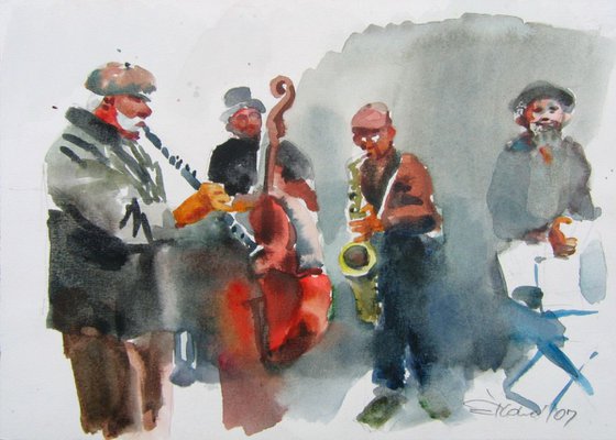 musicians in Prague