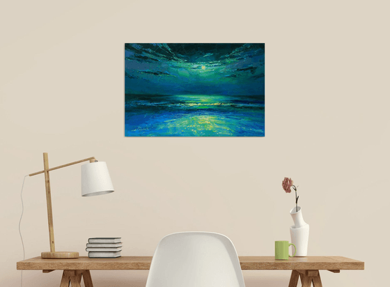 Moon splashes