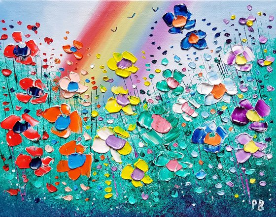 "Under the Rainbow" - Flowers in Love