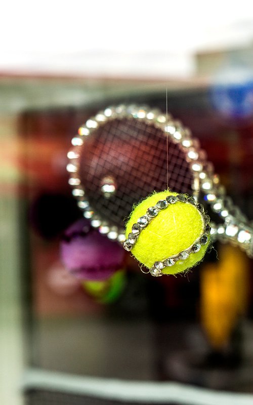 The gem of Wimbledon 2/20 12" X 8" by Laura Fitzpatrick