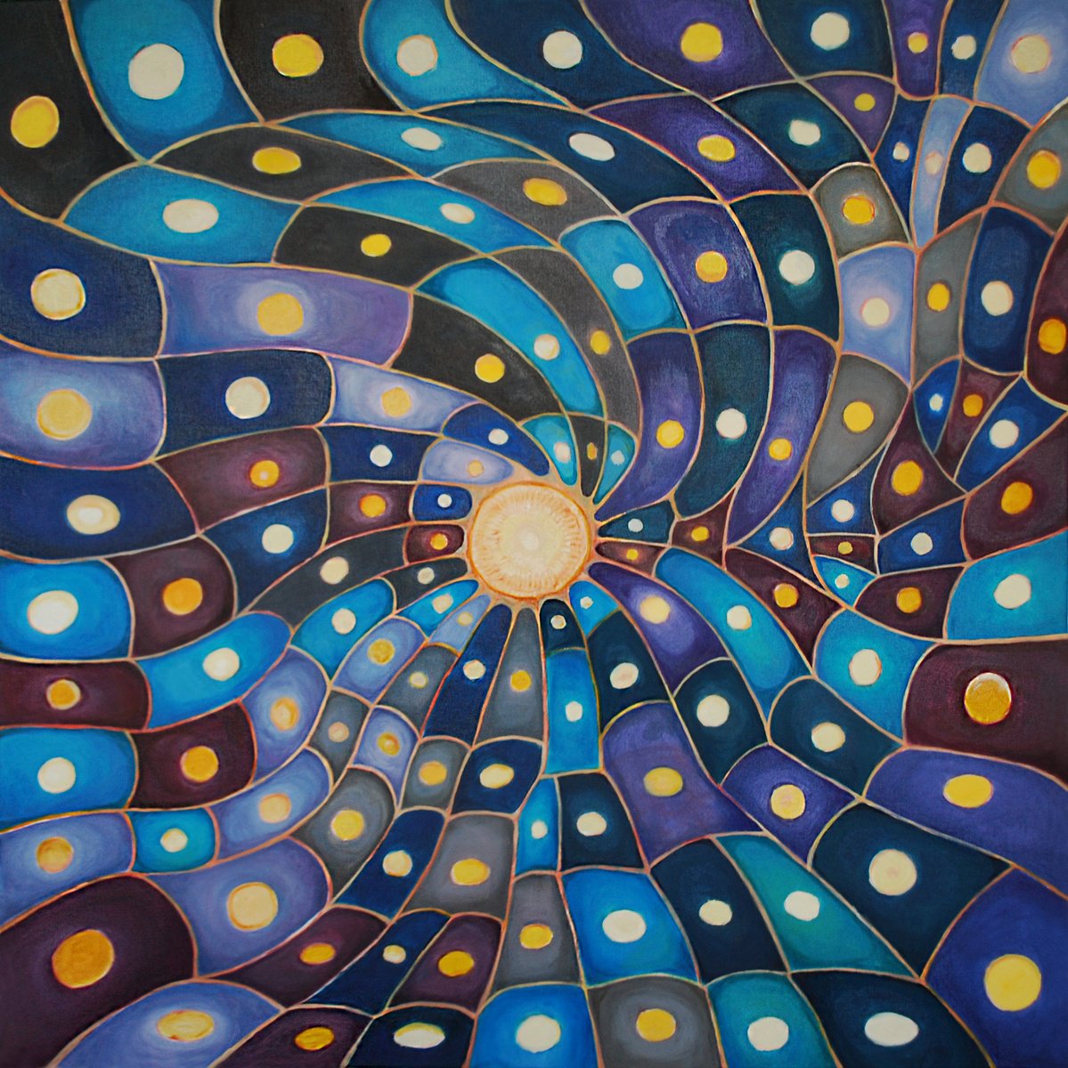 Fireflies By Nikola Ivanovic, 31 X 31, Artwork For Sale On Artfinder