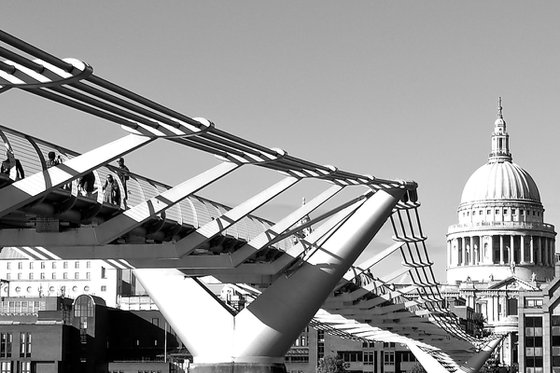 The Millennium Bridge, London