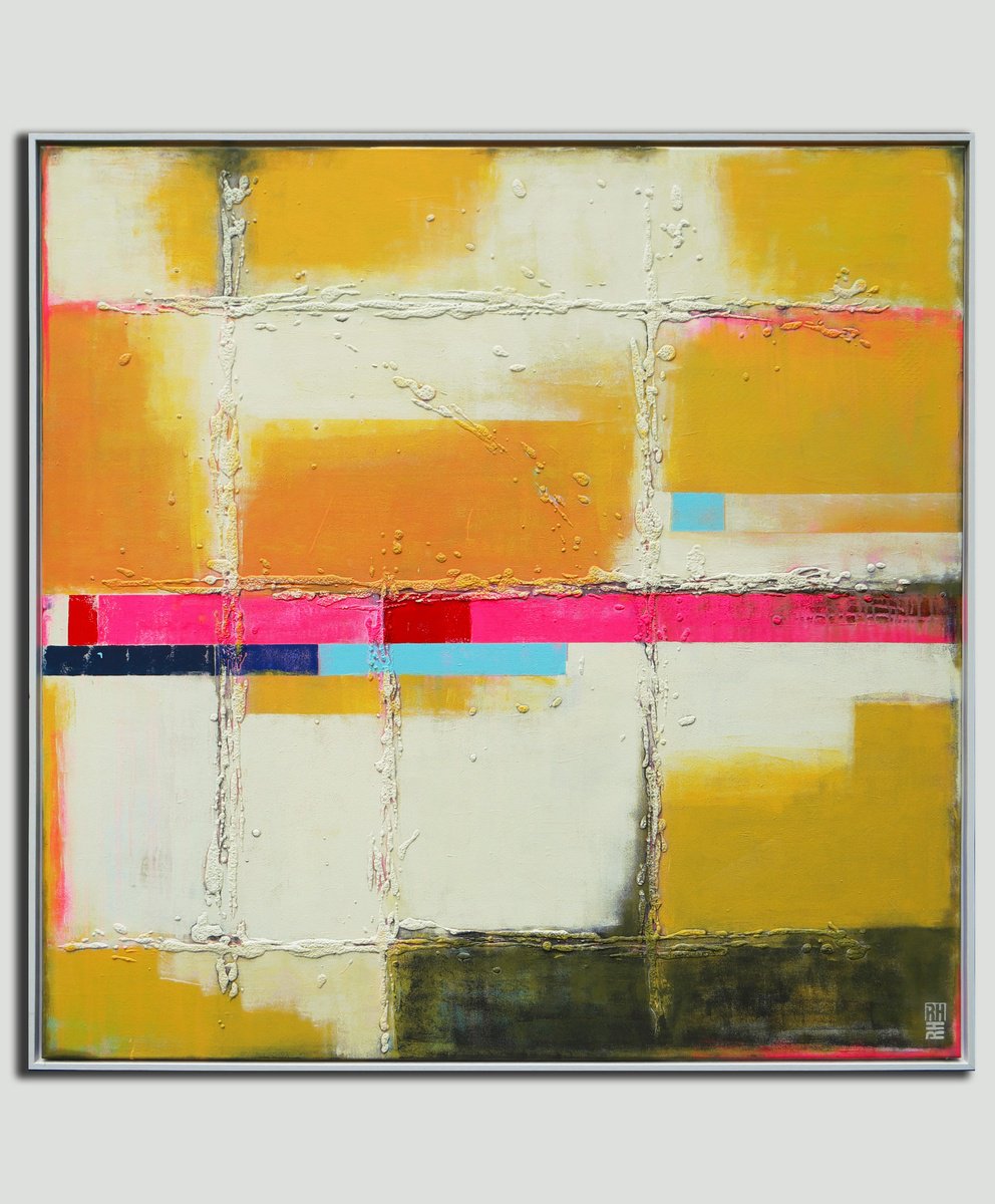 Untitled in soft yellow by Ronald Hunter