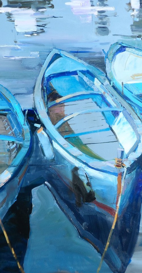 " Boats Italy " by Yehor Dulin