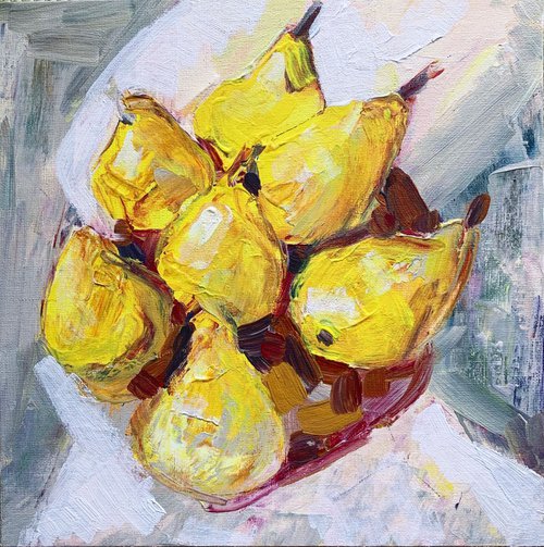 Pears in November by Olga Pascari