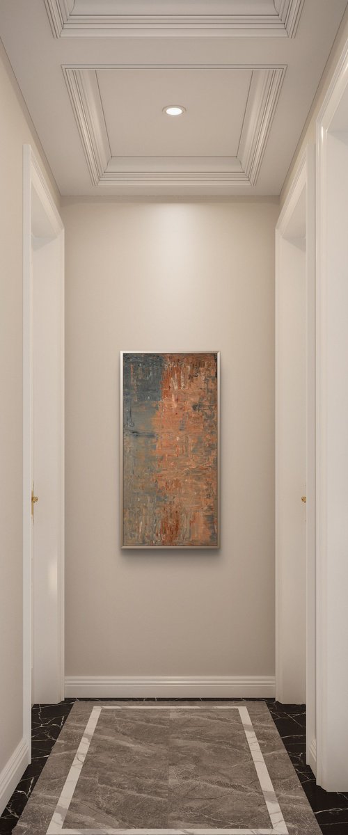 „Where silence dwells“ 50x100x2 cm by Exclusive Arts