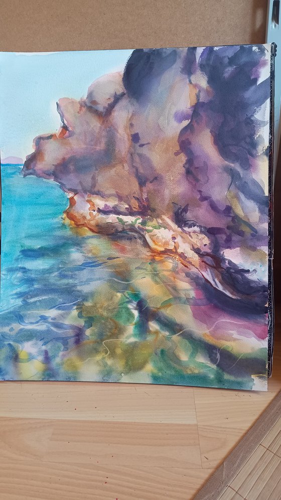 By the sea