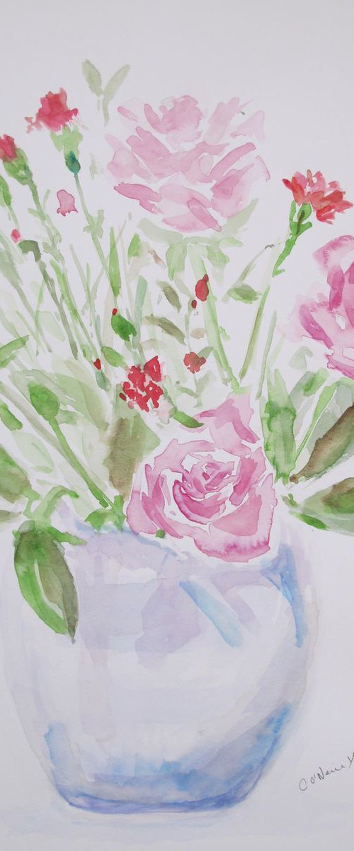 Roses and Pinks by Catherine O’Neill