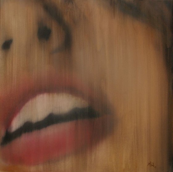 Portrait Painting - Lips