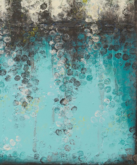 Boiling Bubbles Turquoise