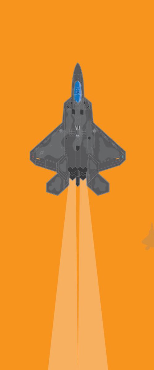 F22 invisible Raptor by David Gill