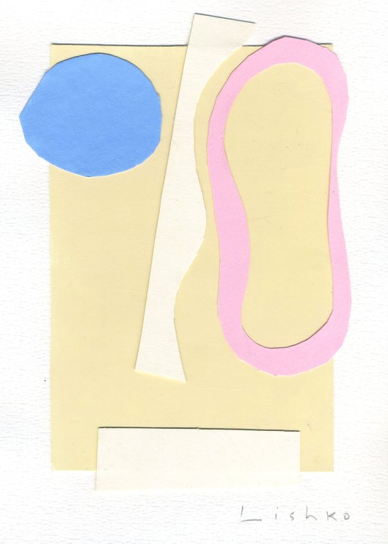 Untitled 21*15 cm / 8,26*5,90 inch / Collage