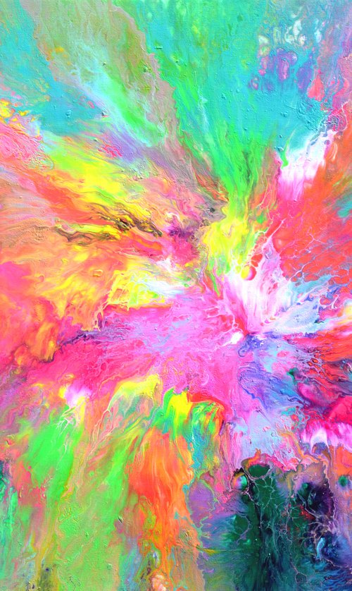 Pastel Abstract 1 by Soos Tiberiu