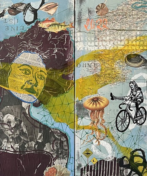Fisch ohne Fahrrad by Marita Tobner