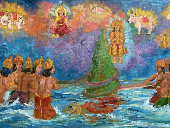 Samudra Manthan Mythological