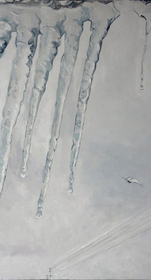 Beautiful Winter did not Stop Crying by Anatolii Varvarov