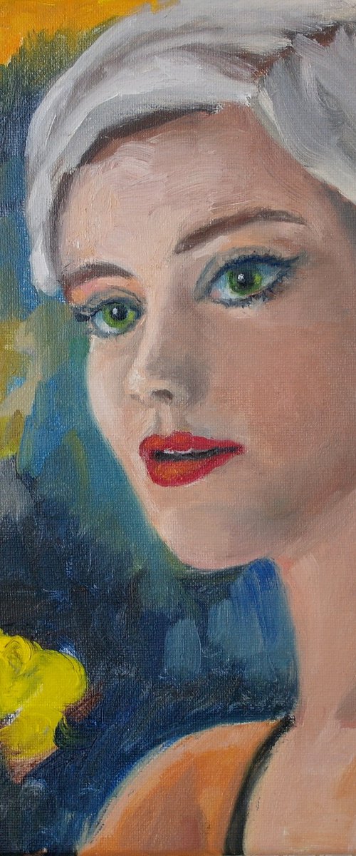 Green Eyes #6 by Juri Semjonov