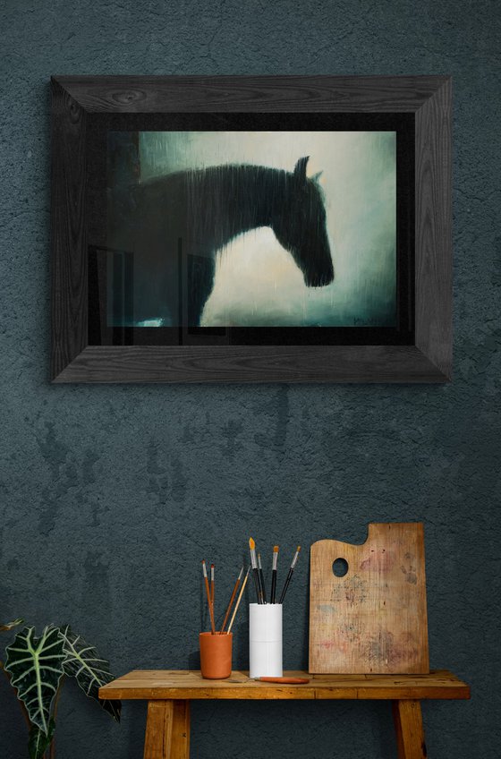 Horse In The Rain