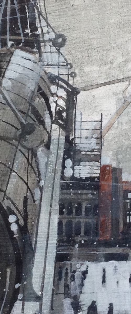 Pompidou Centre, Paris by Julian Sutherland-Beatson