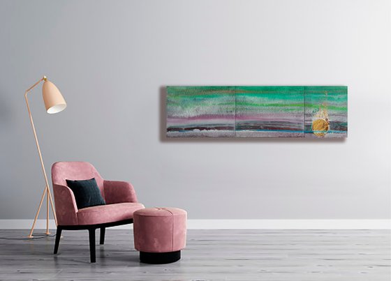 "The sun" polyptych