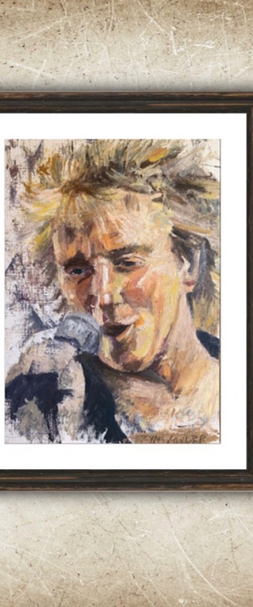 Rod Stewart by Ryan  Louder
