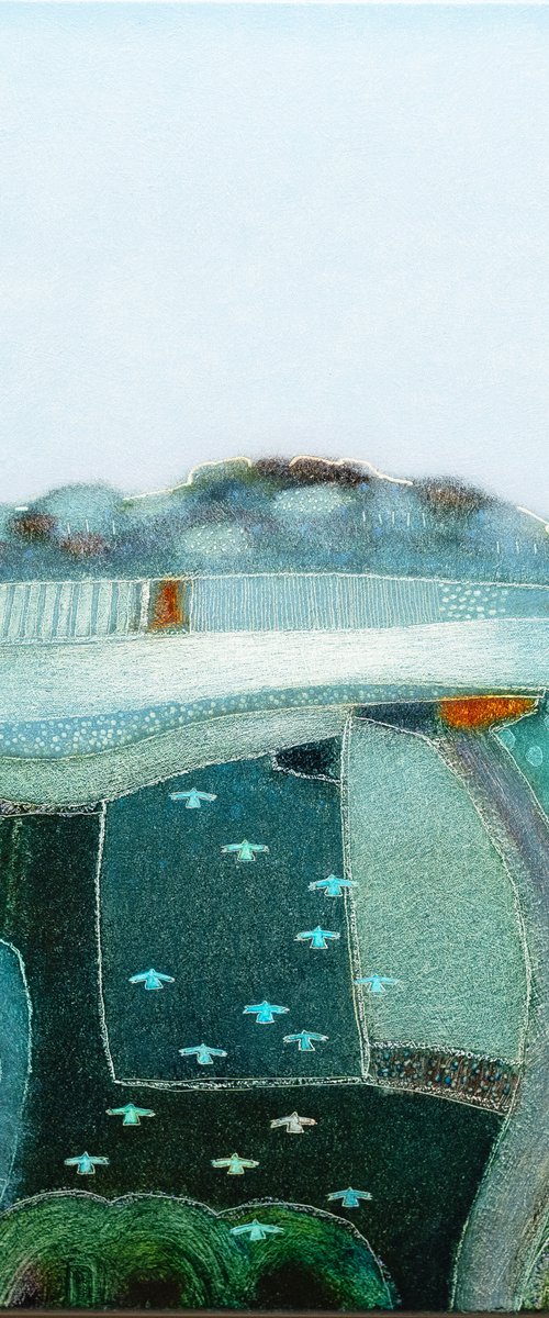 I want to walk in the open wind by Rob   van Hoek
