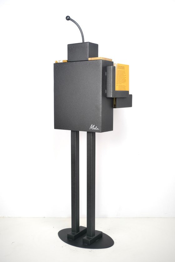 ROBOOK METALLIC BLACK/ YELLOW MARBLE N1/20