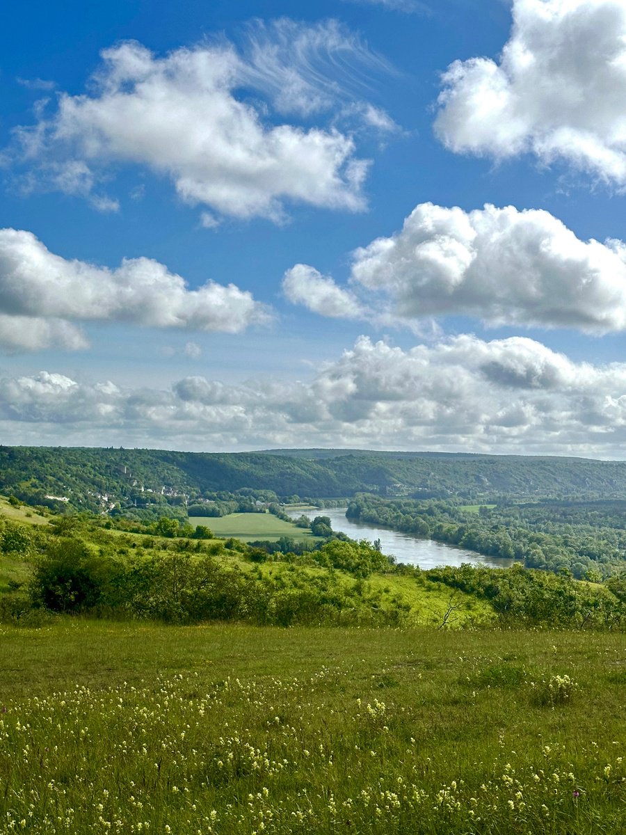 La Roche-Guyon au printemps by Alex Cassels