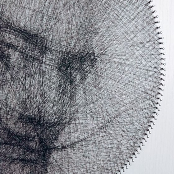 Salvador Dali String Art Portrait