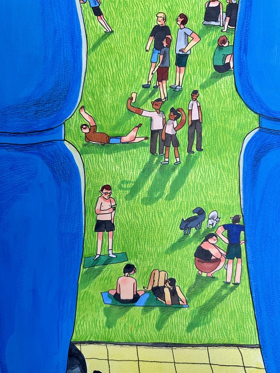 Entertainment lawn