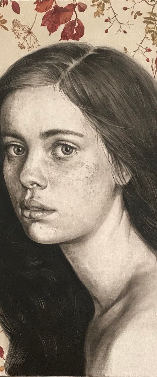 The Girl with the freckles by Marina Popkova-Sologub
