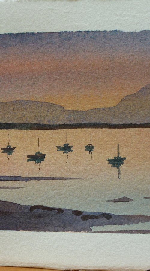 Donegal Sunset by Maire Flanagan