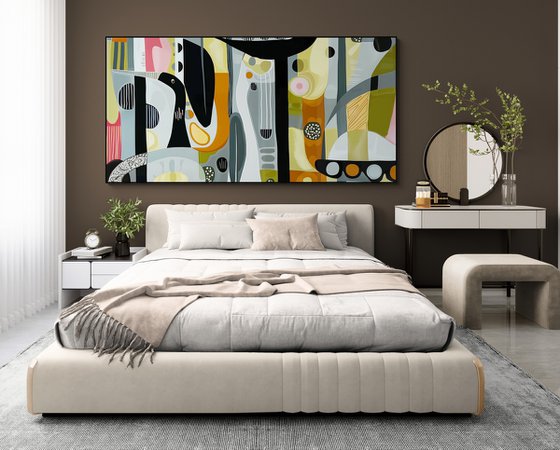 Geometric abstraction #4