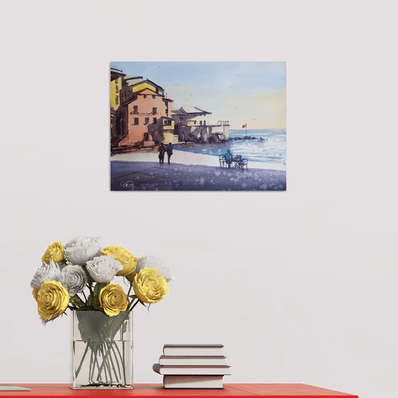 Winter in Boccadasse