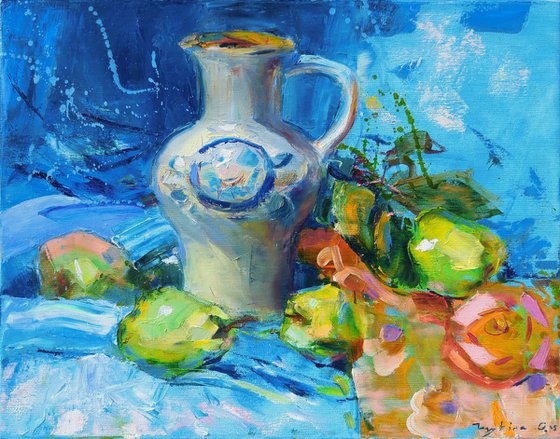 Still life with quince