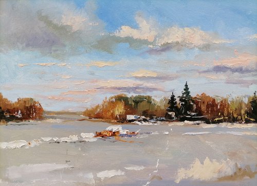 Winter expanse by Dmitry Melenty