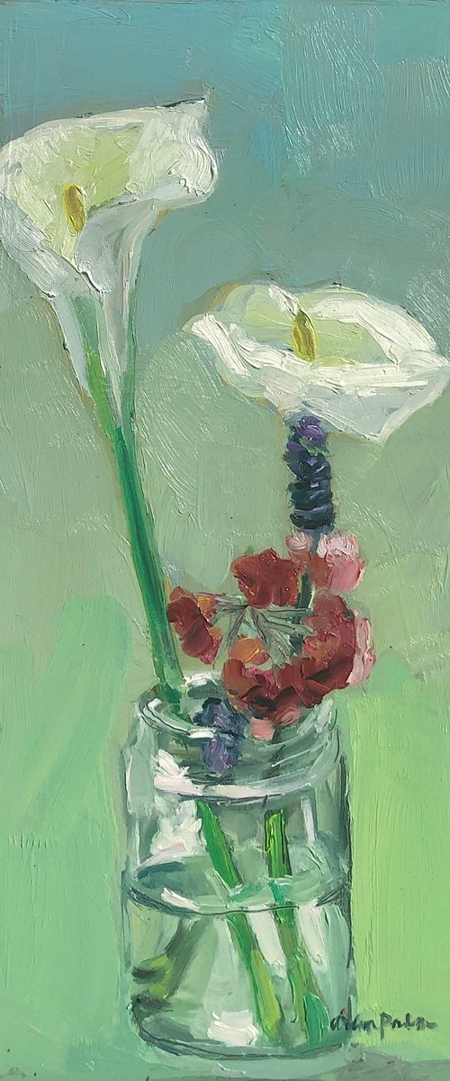 2 Lilies by Arun Prem