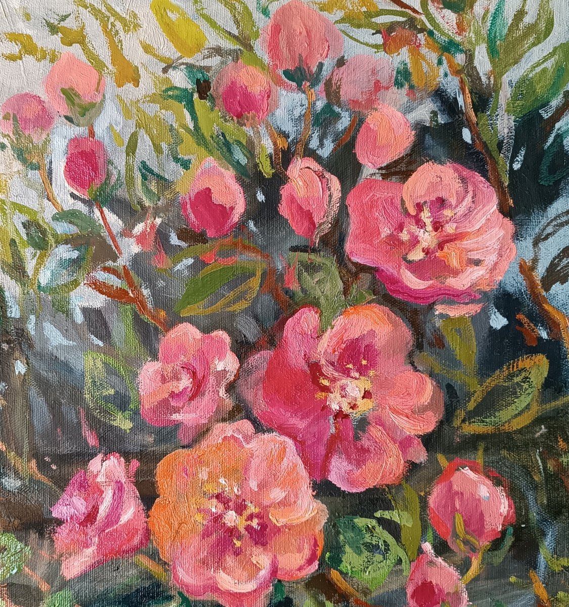 Wild Roses by Olga Lomax