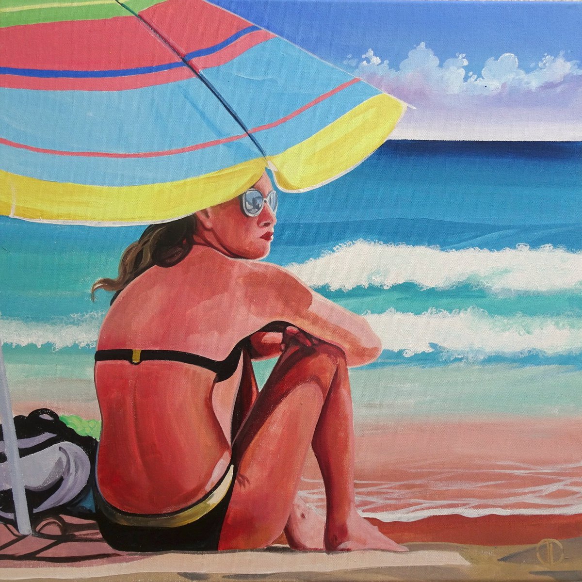 Summer Sun 2021 On The Beach by Joseph Lynch
