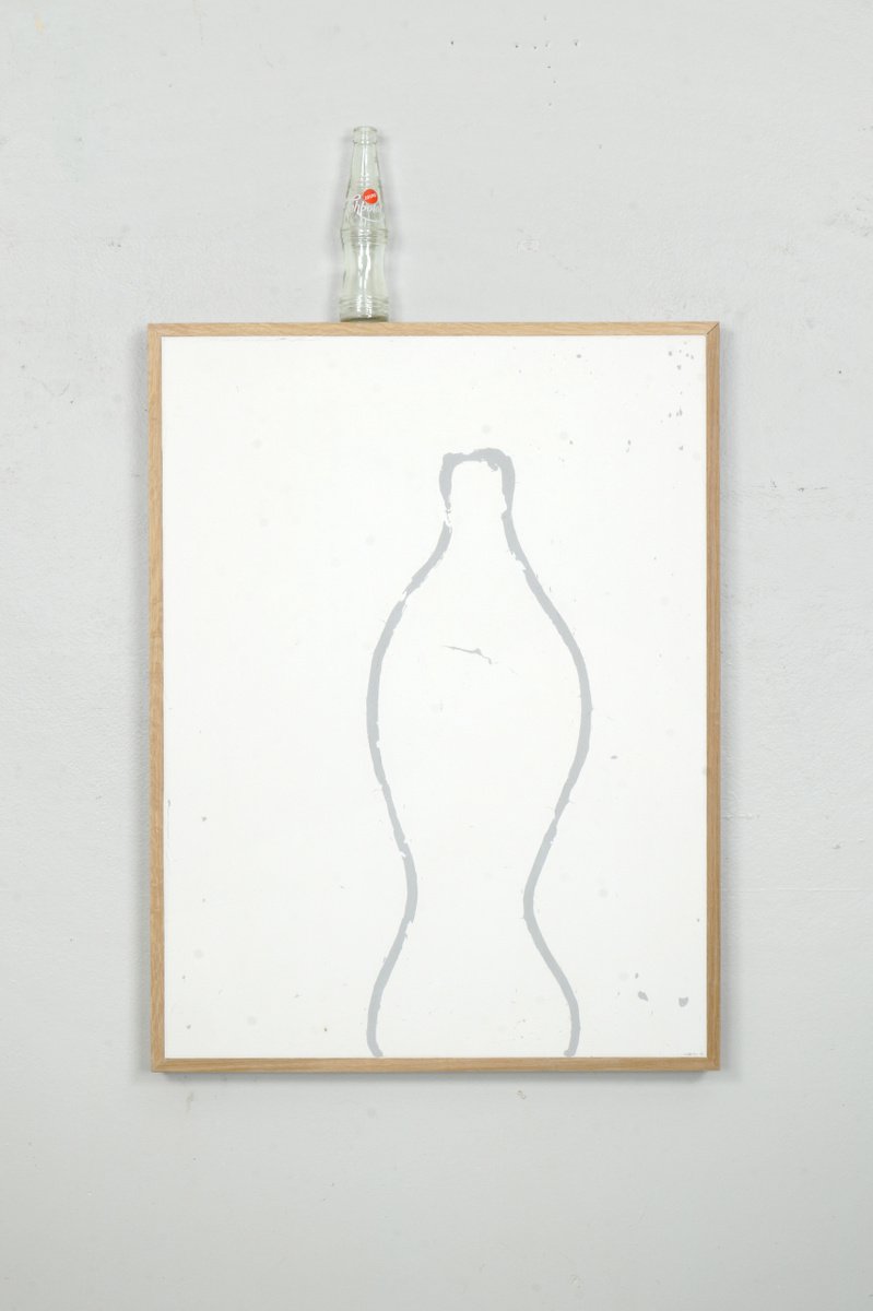 Abstract Painting By Johan Soderstrom, 25 X 39, #380 Real Thing, Original Artwork