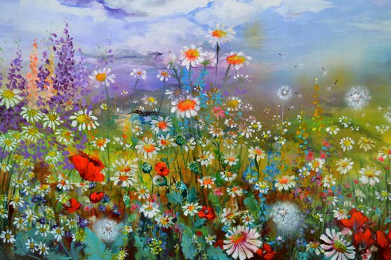 Wild Flowers Landscape