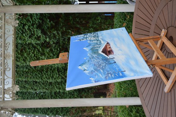 Heritage Series: Alpine Glow — Winter Peak