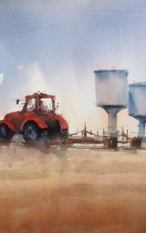 tractor 8 by Giorgio Gosti